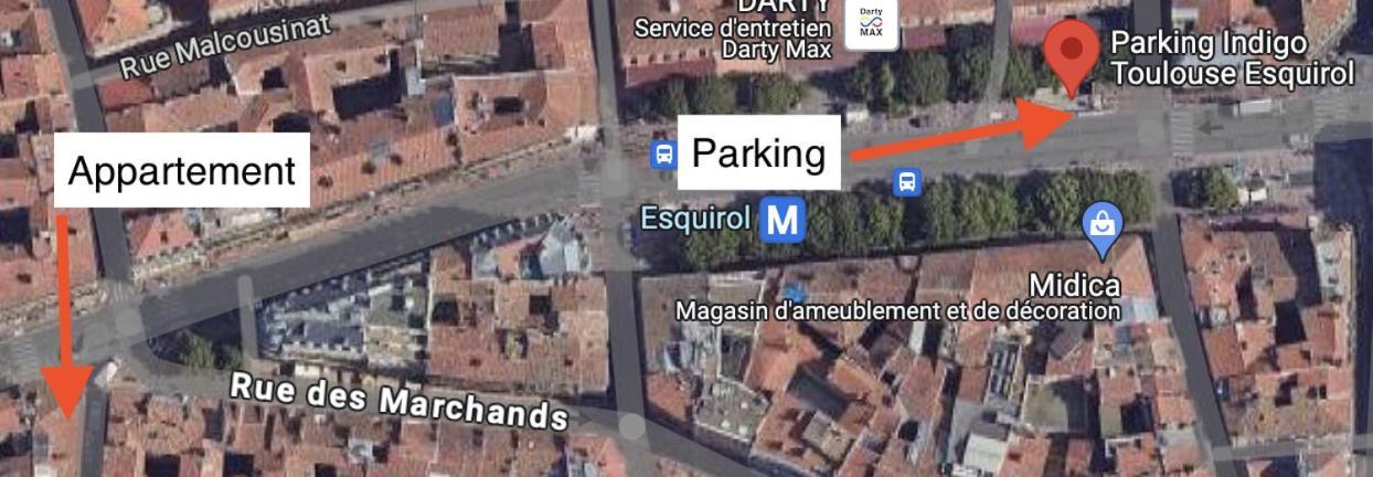 L'Elegant Paradoux - 3 Sdb - 2 Wc - Ascenseur - Parking - Plein Centre ตูลูส ภายนอก รูปภาพ